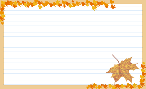 Fall Leaves design 1