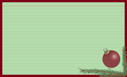 Holiday
Trimmings design 4