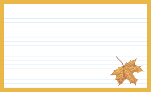 Fall Leaves design 6